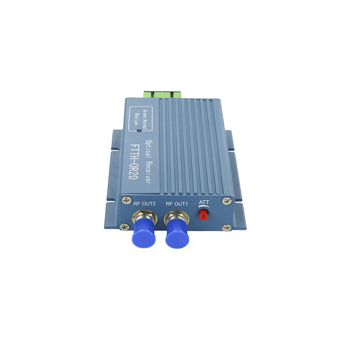 WDM óptico micro de los puertos de salida del nodo 2 de 1000MHz Catv Ftth CATV AGC para el sistema de GEPON